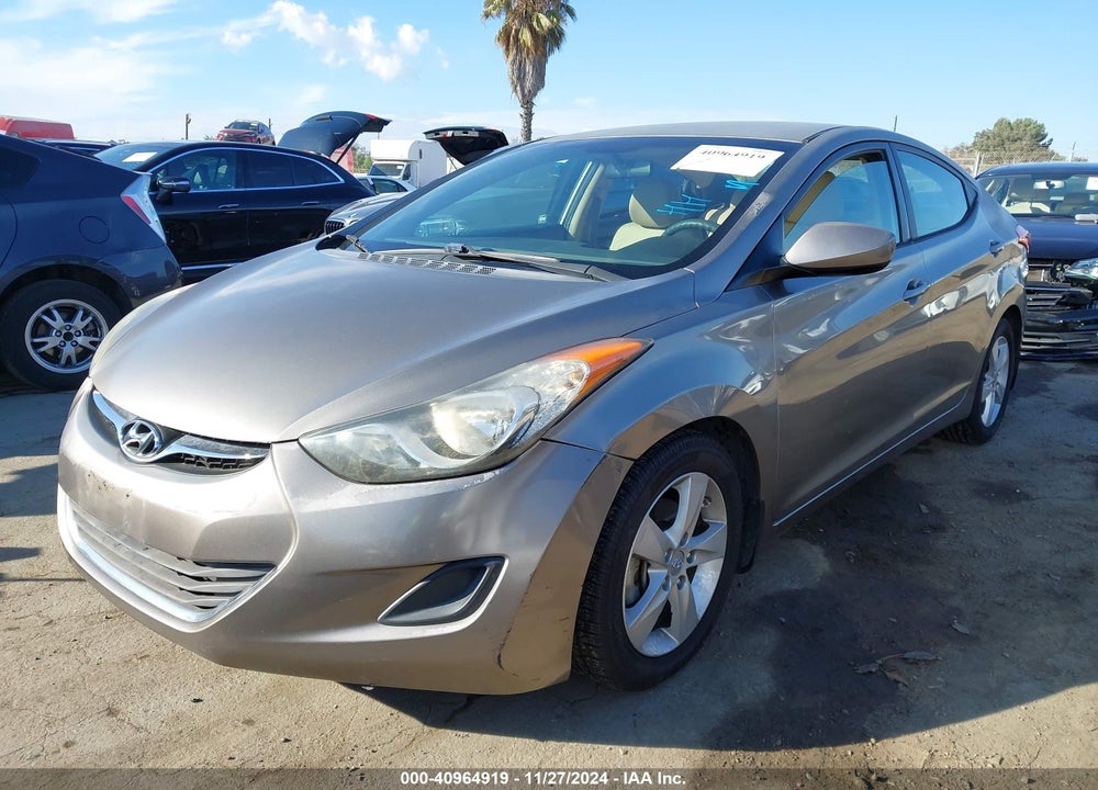 2013 HYUNDAI ELANTRA GLS VIN: 5NPDH4AEXDH423897