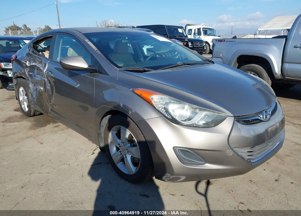 2013 HYUNDAI ELANTRA GLS VIN: 5NPDH4AEXDH423897