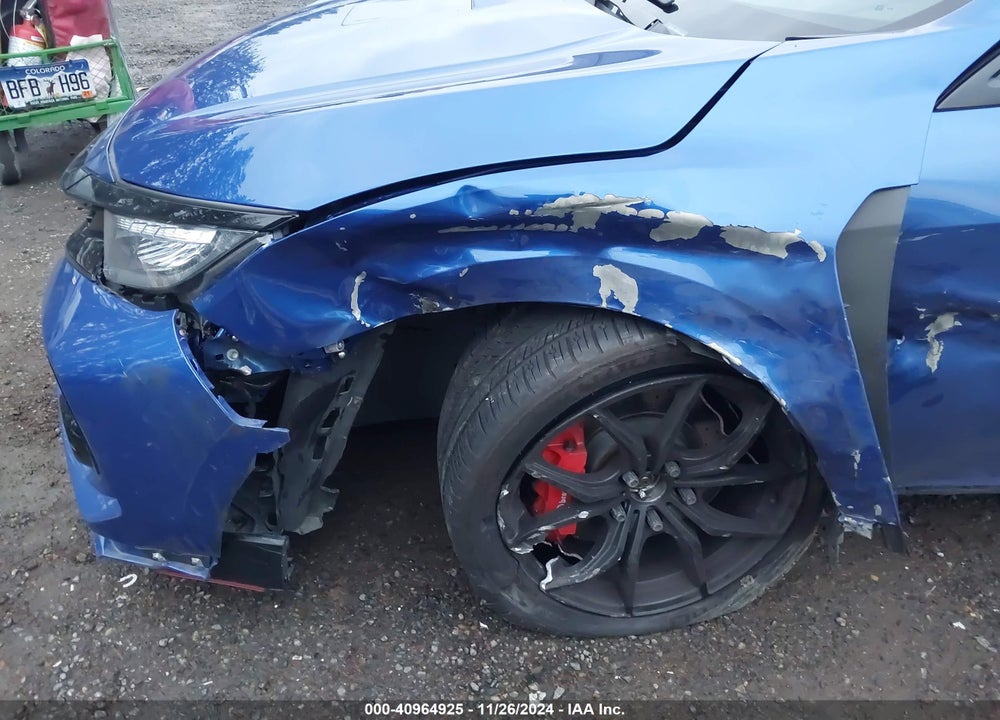 2019 HONDA CIVIC TYPE-R TOURING VIN: SHHFK8G79KU204286
