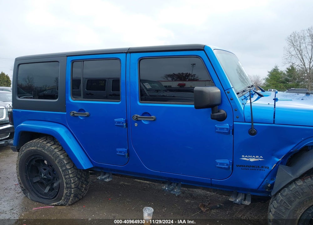 2015 JEEP WRANGLER UNLIMITED SAHARA VIN: 1C4BJWEG9FL516511