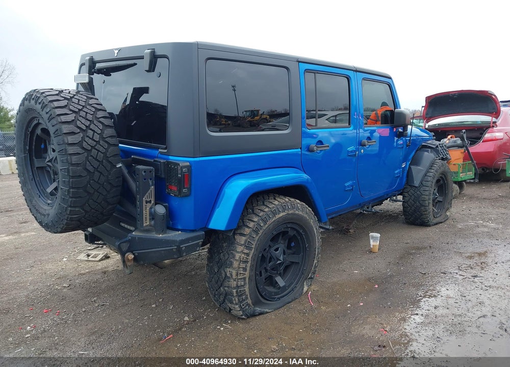 2015 JEEP WRANGLER UNLIMITED SAHARA VIN: 1C4BJWEG9FL516511
