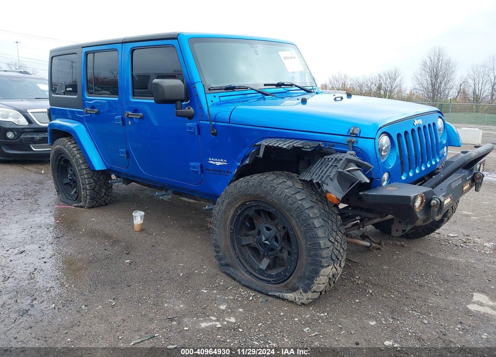 2015 JEEP WRANGLER UNLIMITED SAHARA VIN: 1C4BJWEG9FL516511