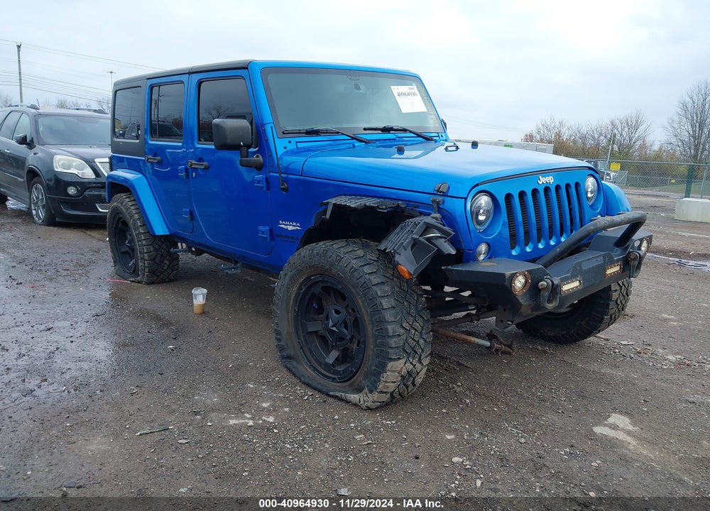 2015 JEEP WRANGLER UNLIMITED SAHARA VIN: 1C4BJWEG9FL516511
