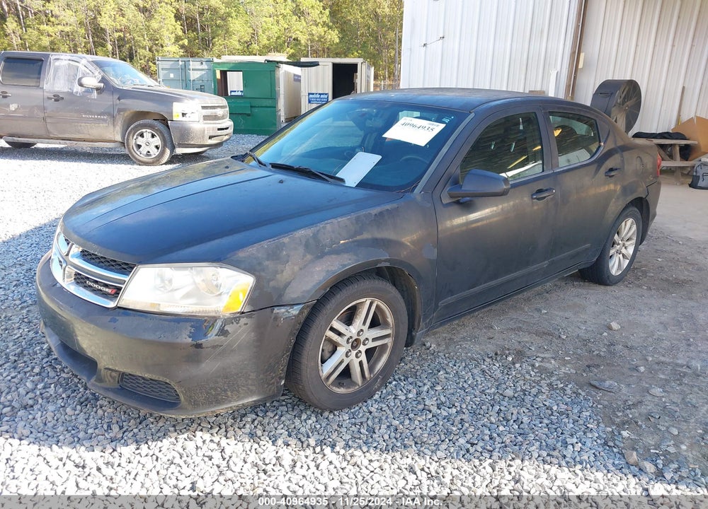 2012 DODGE AVENGER SE VIN: 1C3CDZAB4CN322724