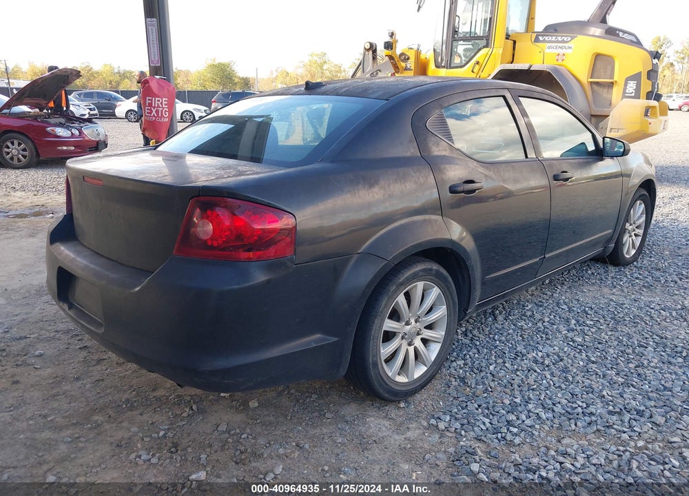 2012 DODGE AVENGER SE VIN: 1C3CDZAB4CN322724