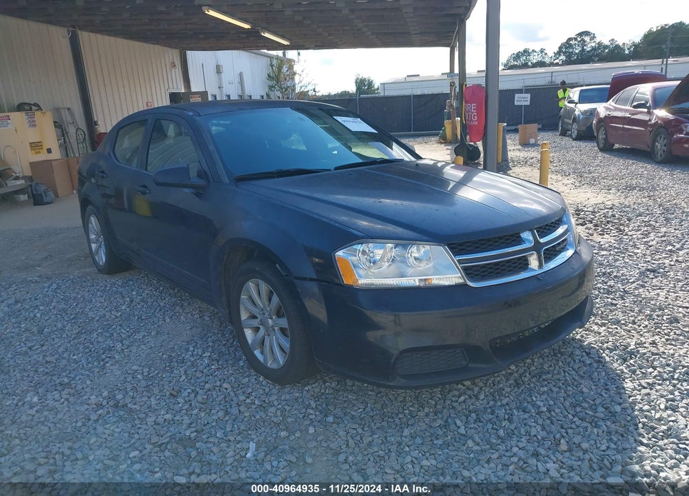 2012 DODGE AVENGER SE VIN: 1C3CDZAB4CN322724