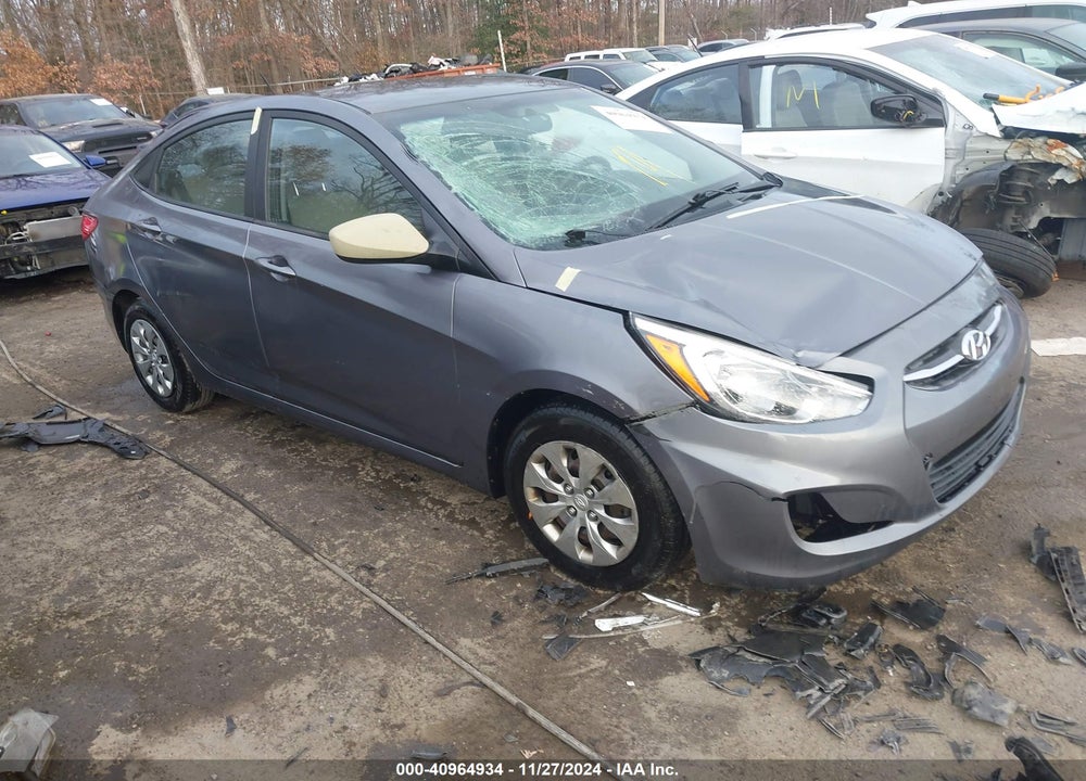 2017 HYUNDAI ACCENT SE VIN: KMHCT4AE6HU191946