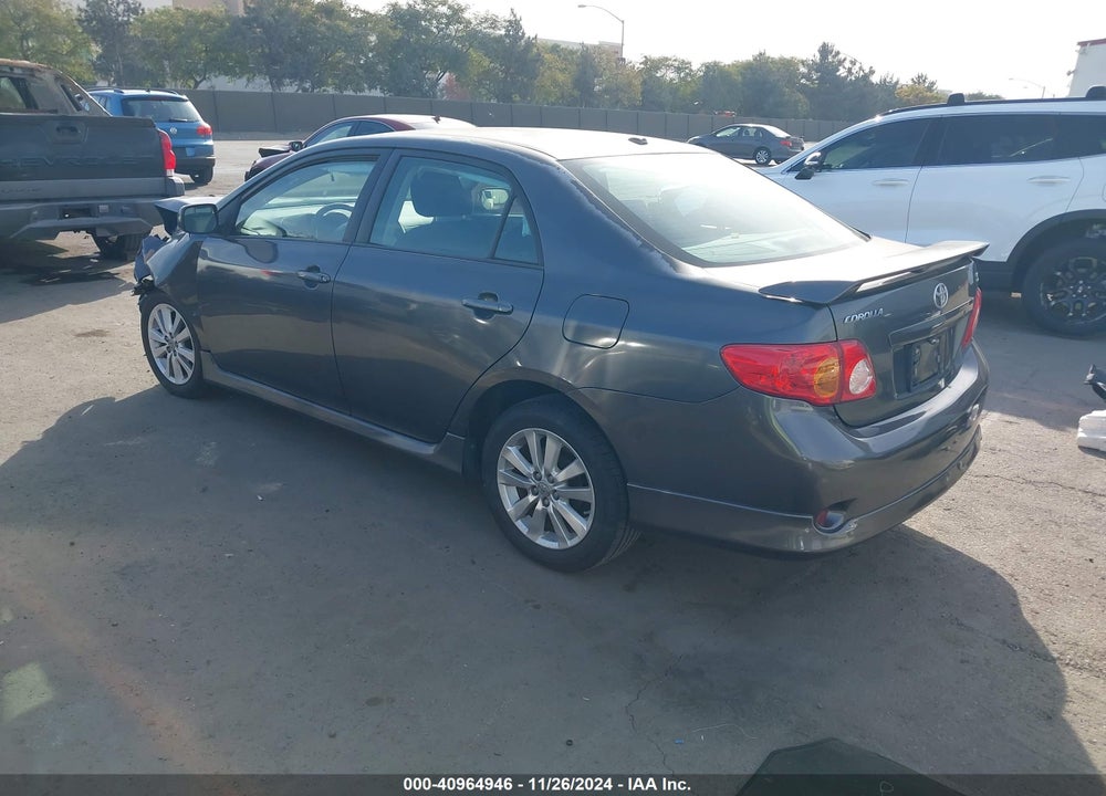 2009 TOYOTA COROLLA S VIN: 1NXBU40E89Z149919