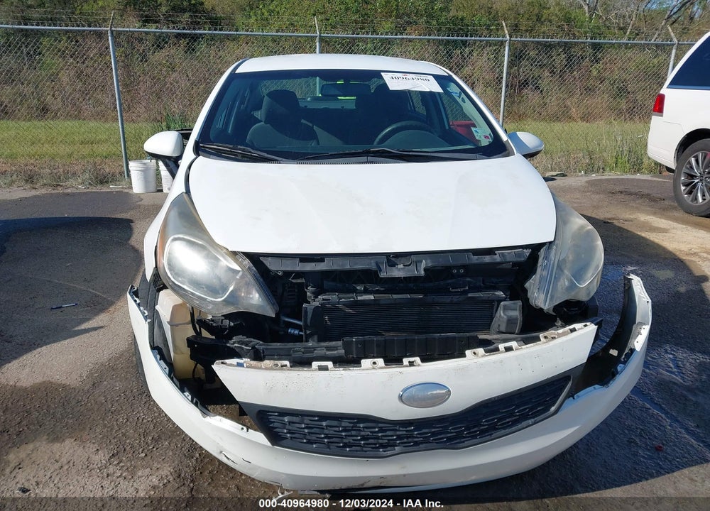 2014 KIA RIO LX VIN: KNADM4A30E6323293