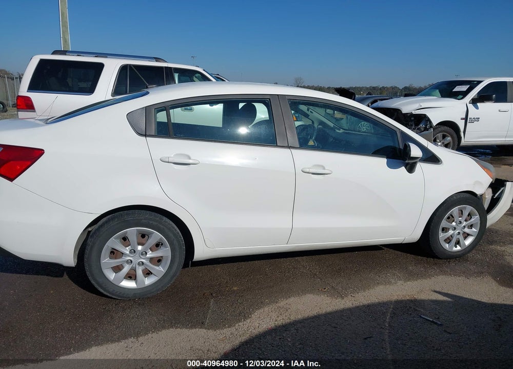 2014 KIA RIO LX VIN: KNADM4A30E6323293