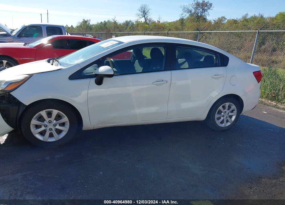 2014 KIA RIO LX VIN: KNADM4A30E6323293