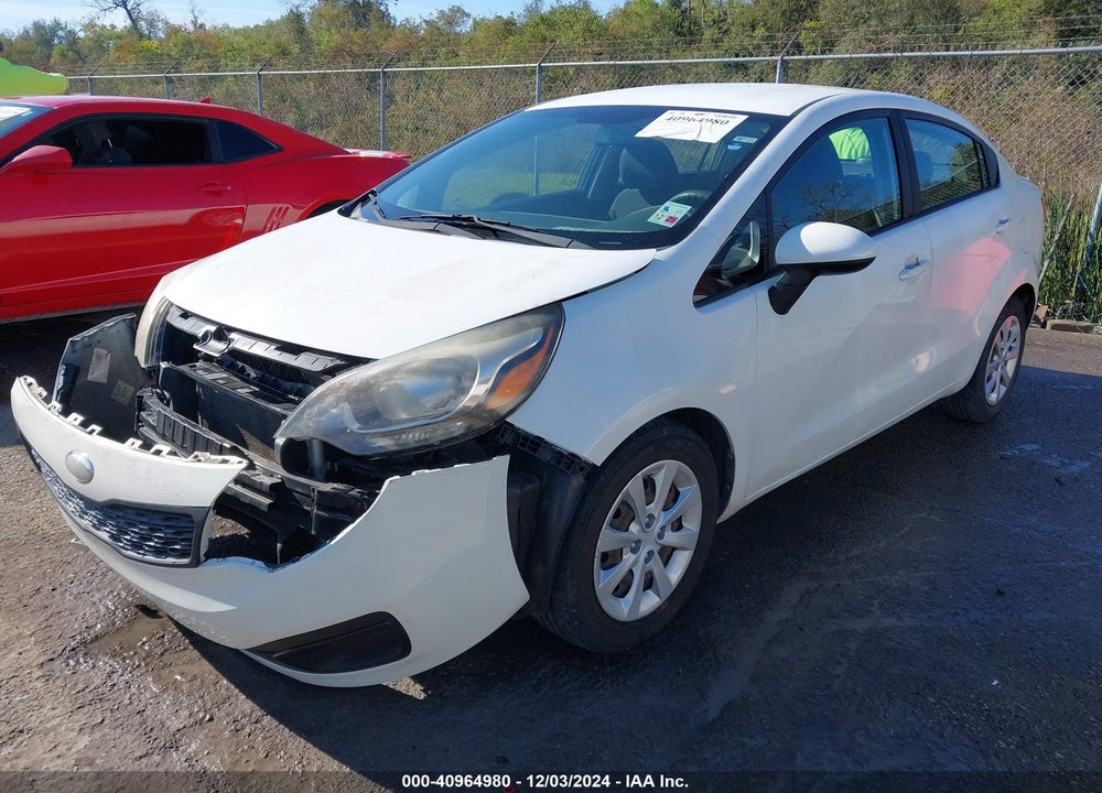 2014 KIA RIO LX VIN: KNADM4A30E6323293