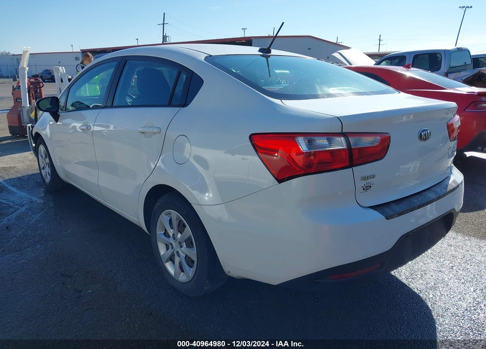 2014 KIA RIO LX VIN: KNADM4A30E6323293
