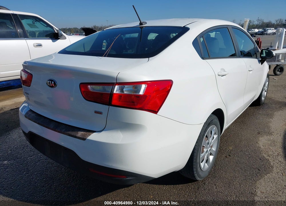 2014 KIA RIO LX VIN: KNADM4A30E6323293