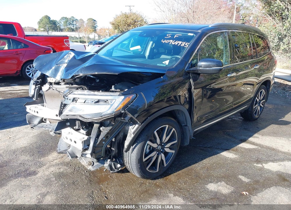 2021 HONDA PILOT AWD ELITE VIN: 5FNYF6H06MB048053