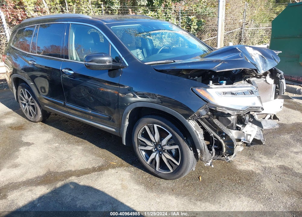 2021 HONDA PILOT AWD ELITE VIN: 5FNYF6H06MB048053