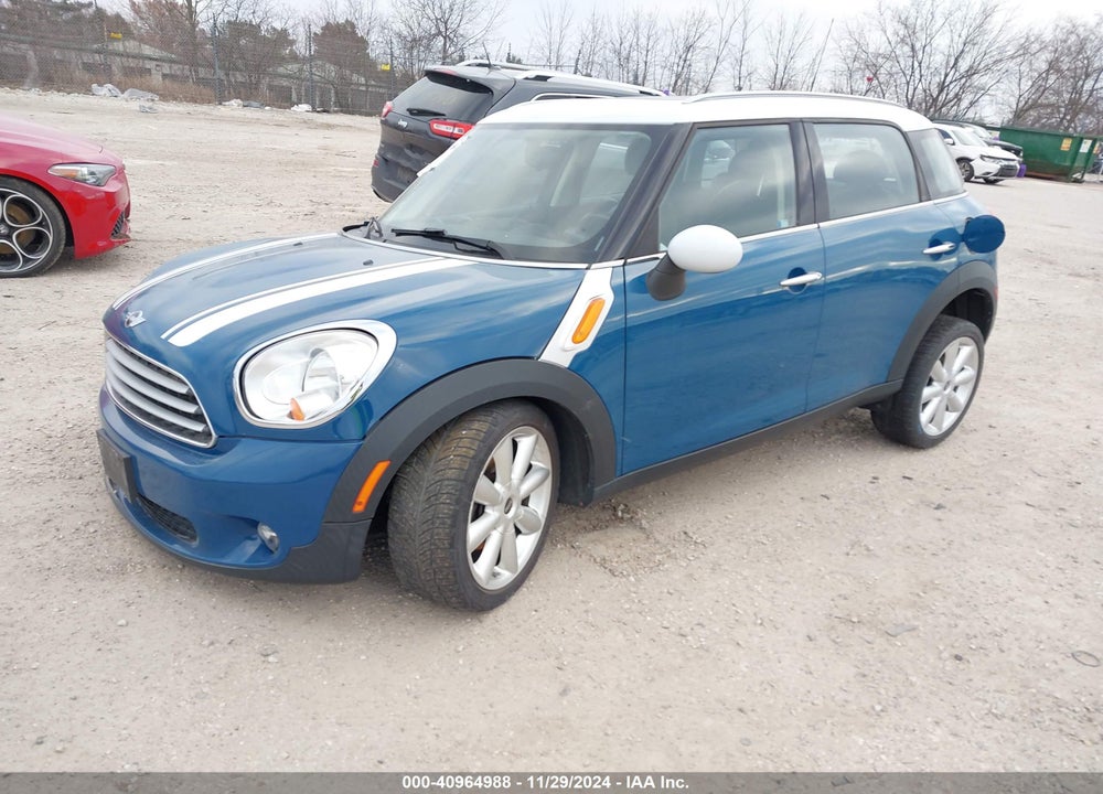 2011 MINI COOPER COUNTRYMAN VIN: WMWZB3C56BWH95095