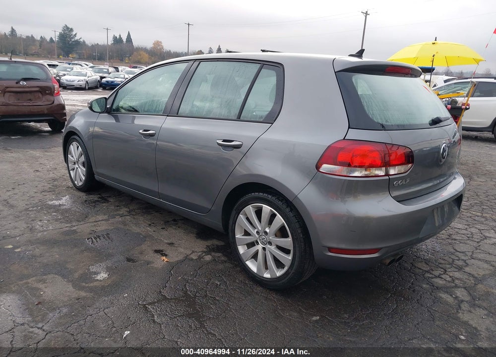 2013 VOLKSWAGEN GOLF VIN: WVWDM7AJ6DW059420