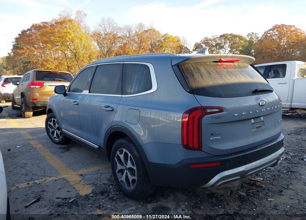 2021 KIA TELLURIDE EX VIN: 5XYP3DHC4MG161446