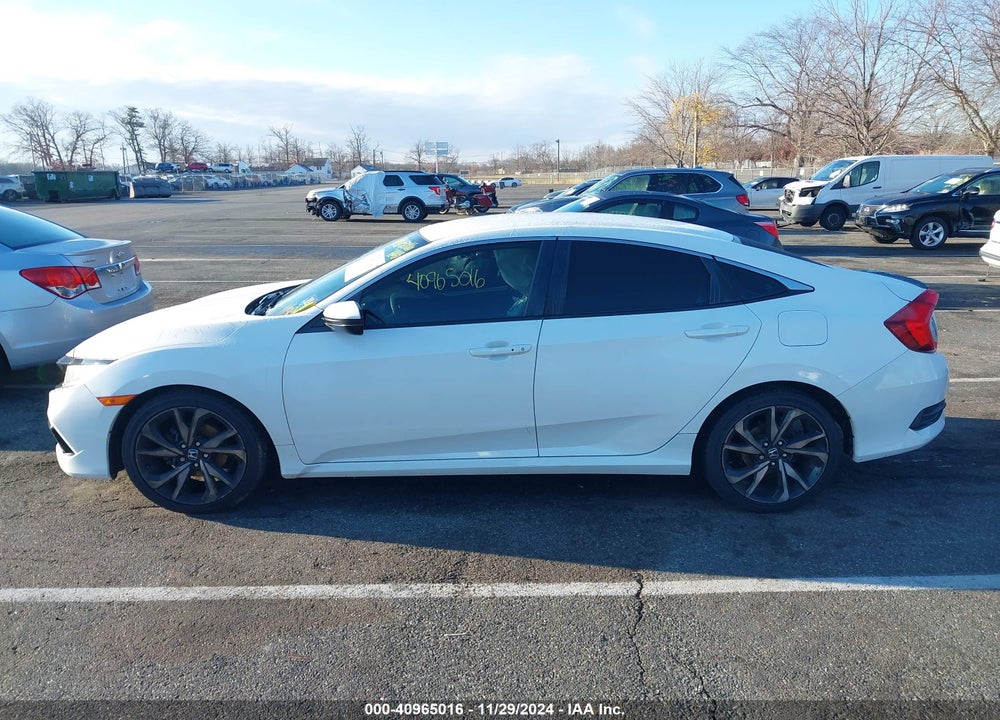 2019 HONDA CIVIC SPORT VIN: 2HGFC2F80KH538756