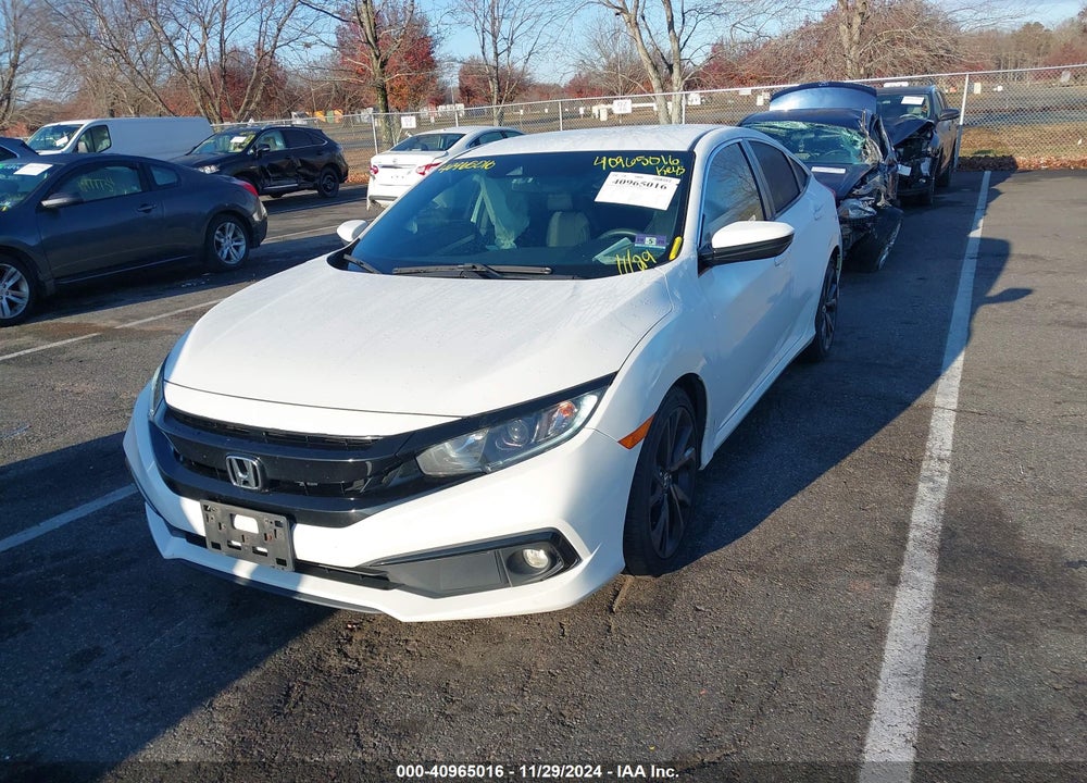 2019 HONDA CIVIC SPORT VIN: 2HGFC2F80KH538756