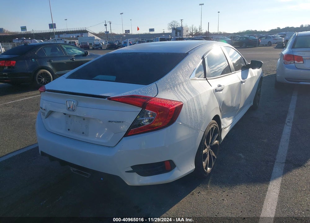 2019 HONDA CIVIC SPORT VIN: 2HGFC2F80KH538756