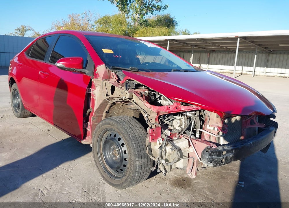 2016 TOYOTA COROLLA VIN: 5YFBURHE0GP479778