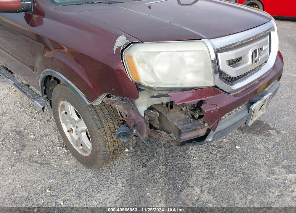 2011 HONDA PILOT EX-L VIN: 5FNYF4H52BB037290