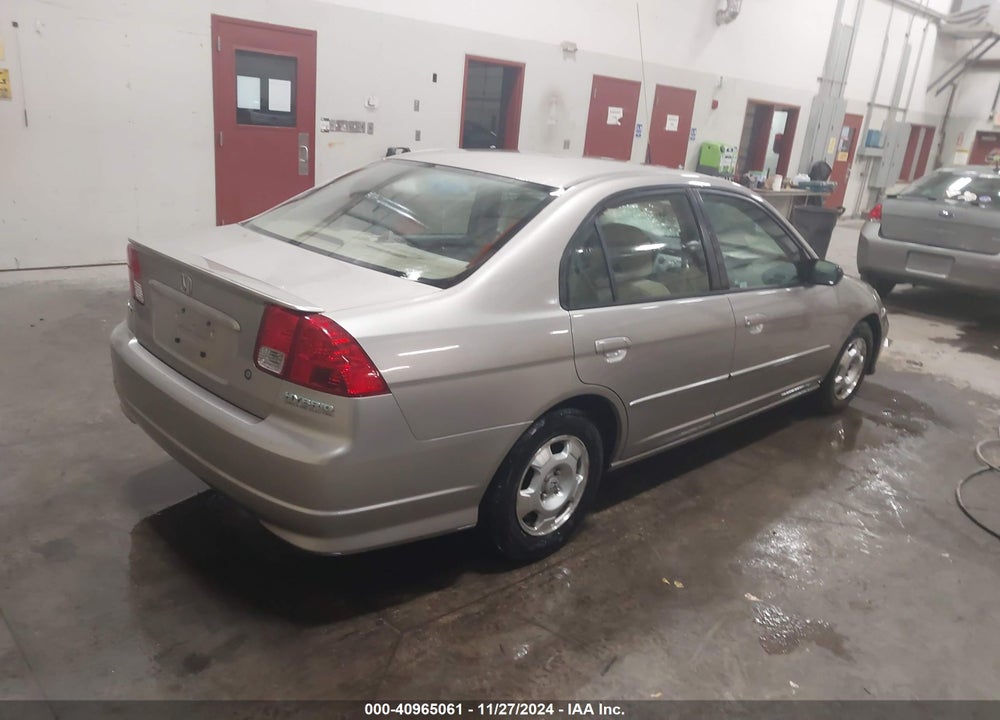 2004 HONDA CIVIC HYBRID VIN: JHMES96654S001685