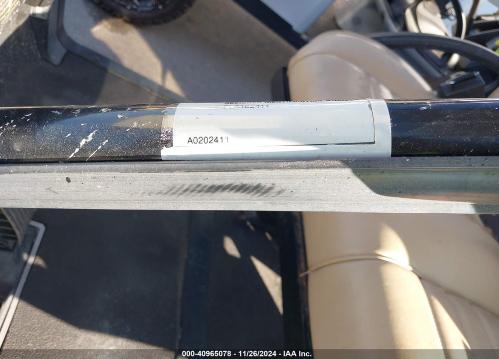 2017 CLUB CAR PRECEDENT ASTT VIN: FLA102411
