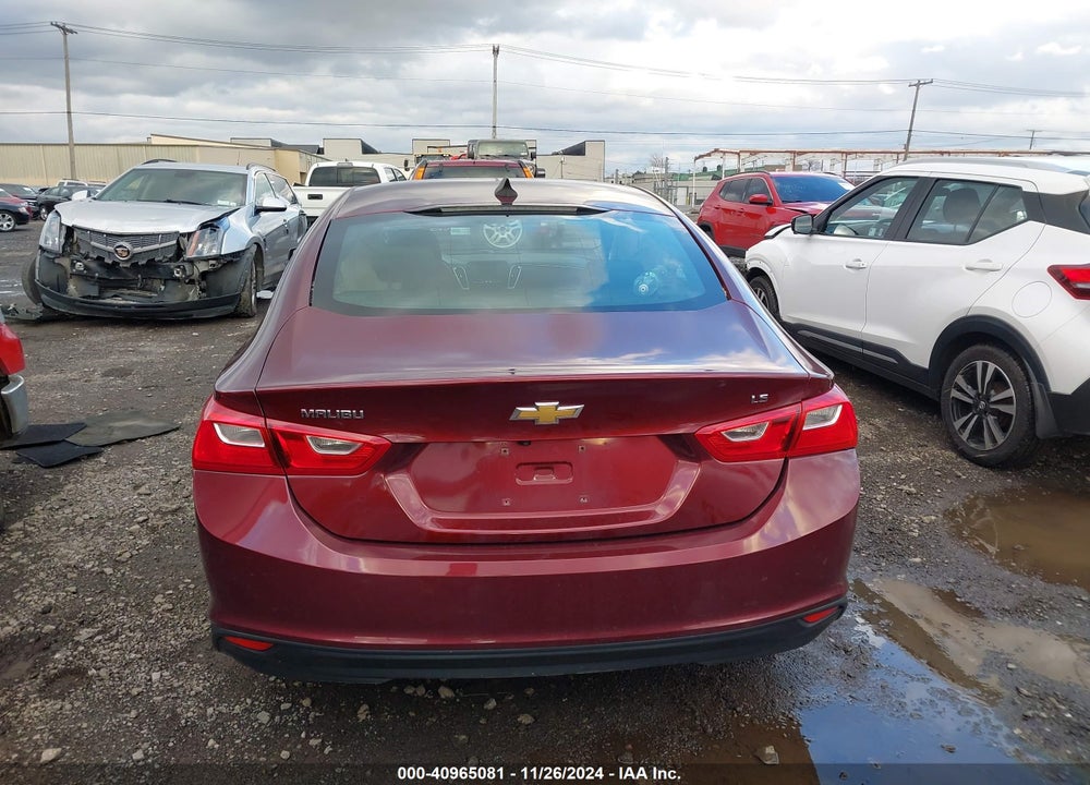2016 CHEVROLET MALIBU VIN: 1G1ZB5ST9GF326627