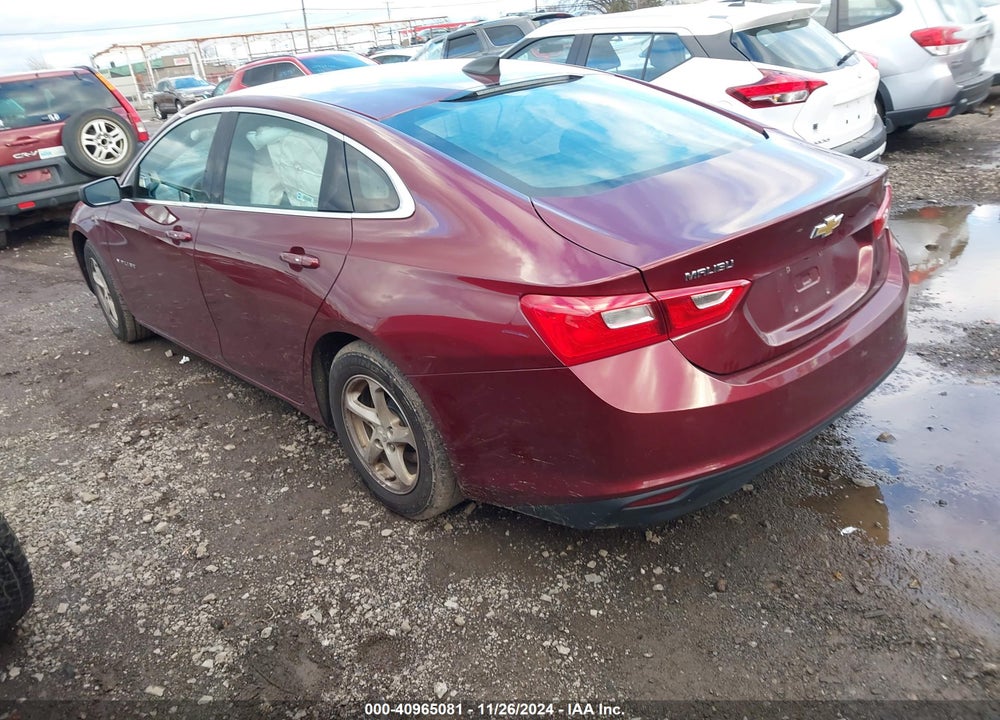 2016 CHEVROLET MALIBU VIN: 1G1ZB5ST9GF326627
