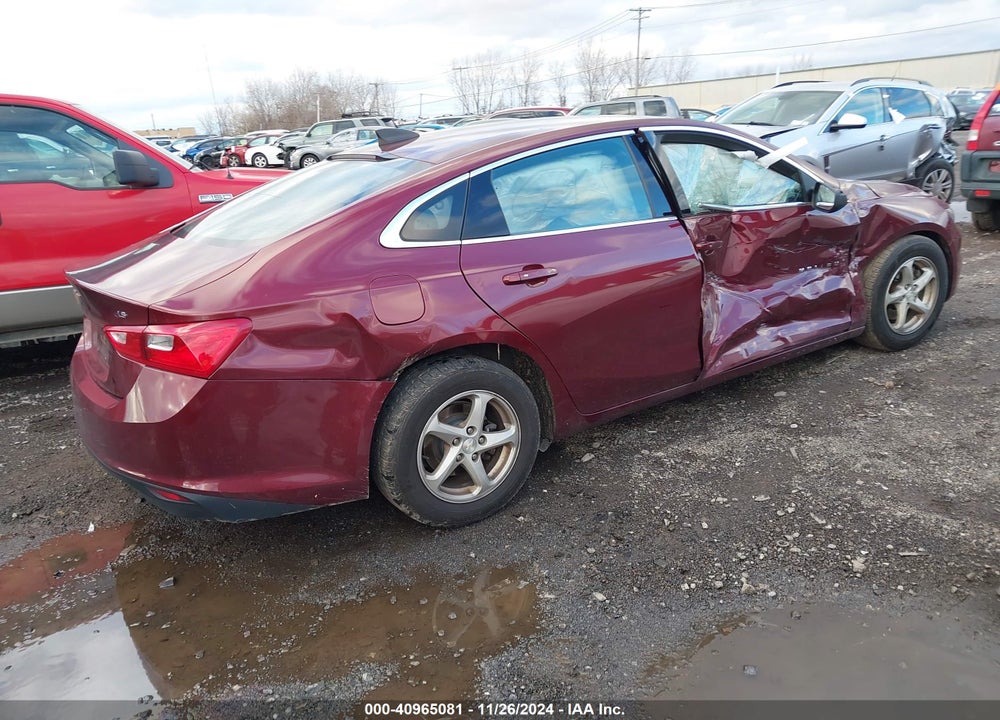 2016 CHEVROLET MALIBU VIN: 1G1ZB5ST9GF326627
