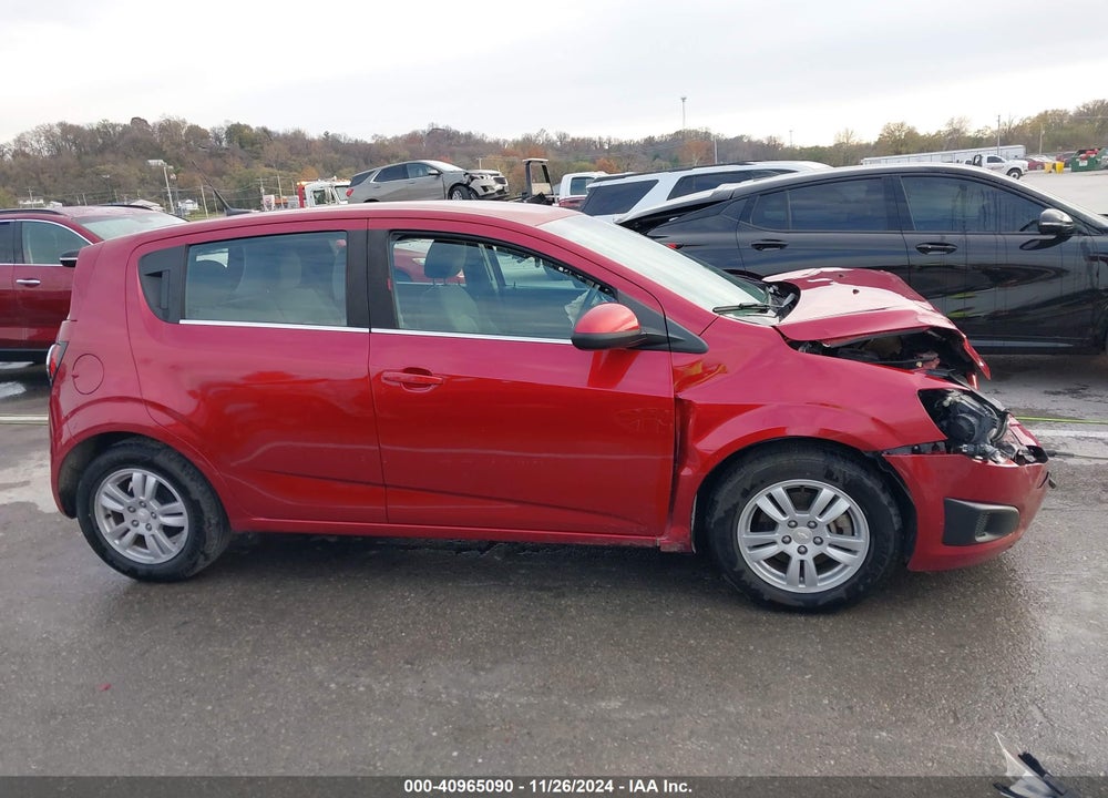 2014 CHEVROLET SONIC LT AUTO VIN: 1G1JC6SG5E4113573
