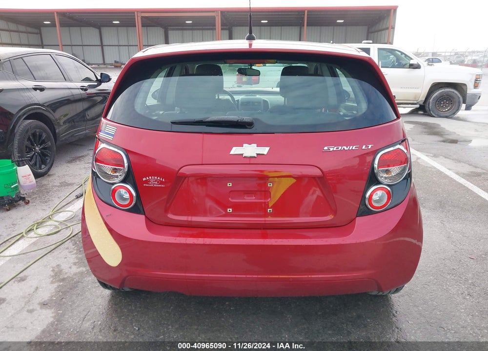 2014 CHEVROLET SONIC LT AUTO VIN: 1G1JC6SG5E4113573
