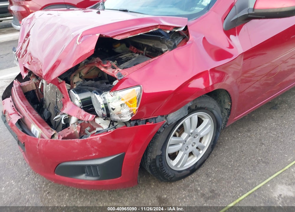 2014 CHEVROLET SONIC LT AUTO VIN: 1G1JC6SG5E4113573