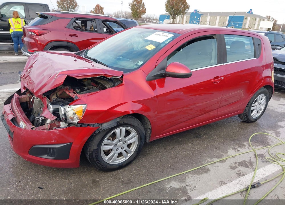 2014 CHEVROLET SONIC LT AUTO VIN: 1G1JC6SG5E4113573