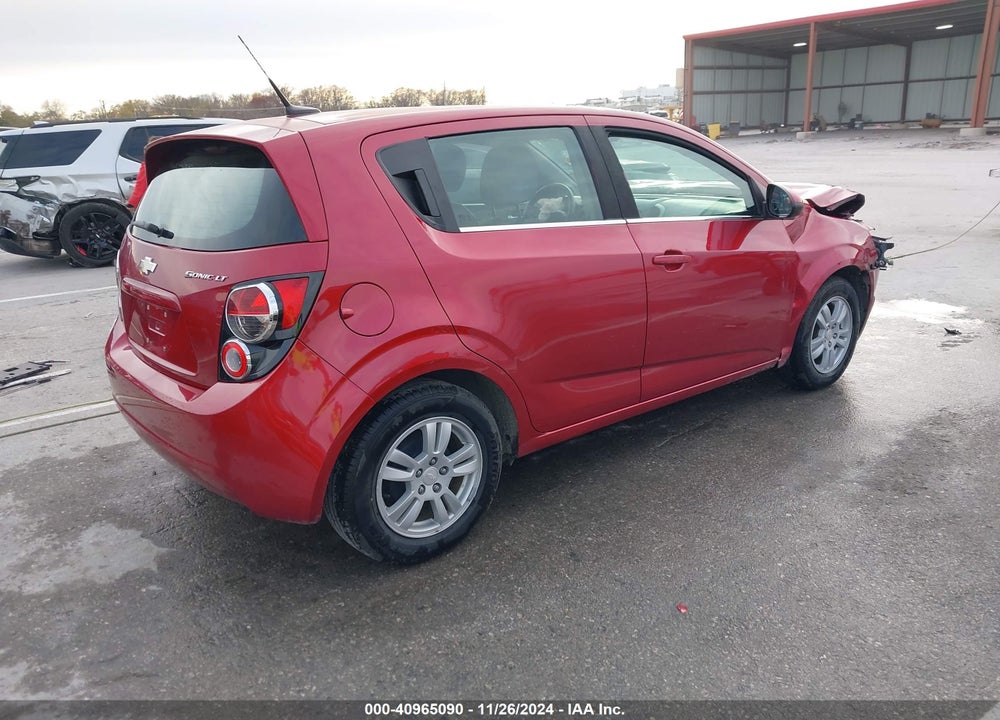 2014 CHEVROLET SONIC LT AUTO VIN: 1G1JC6SG5E4113573