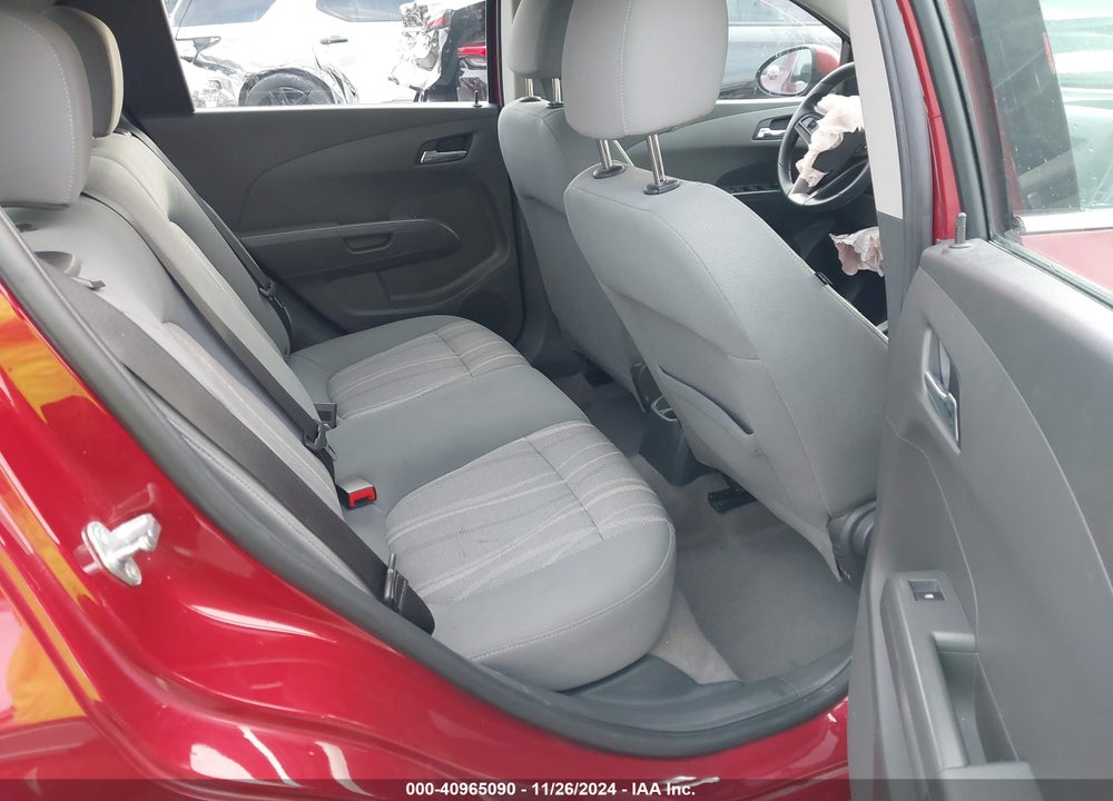 2014 CHEVROLET SONIC LT AUTO VIN: 1G1JC6SG5E4113573