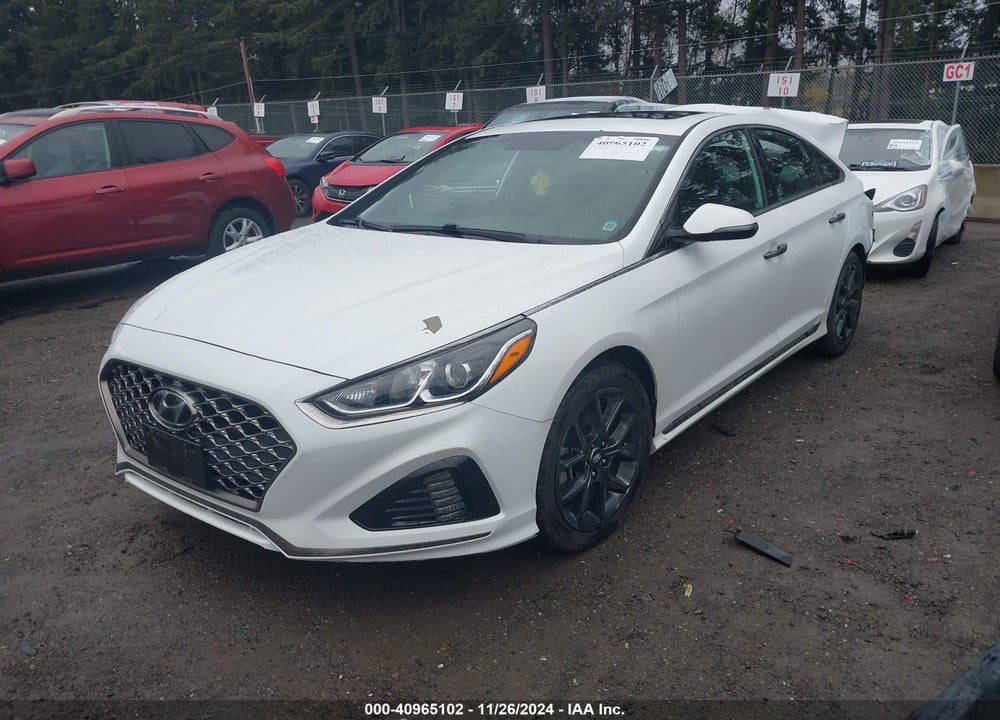 2018 HYUNDAI SONATA SPORT 2.0T VIN: 5NPE34AB6JH660634