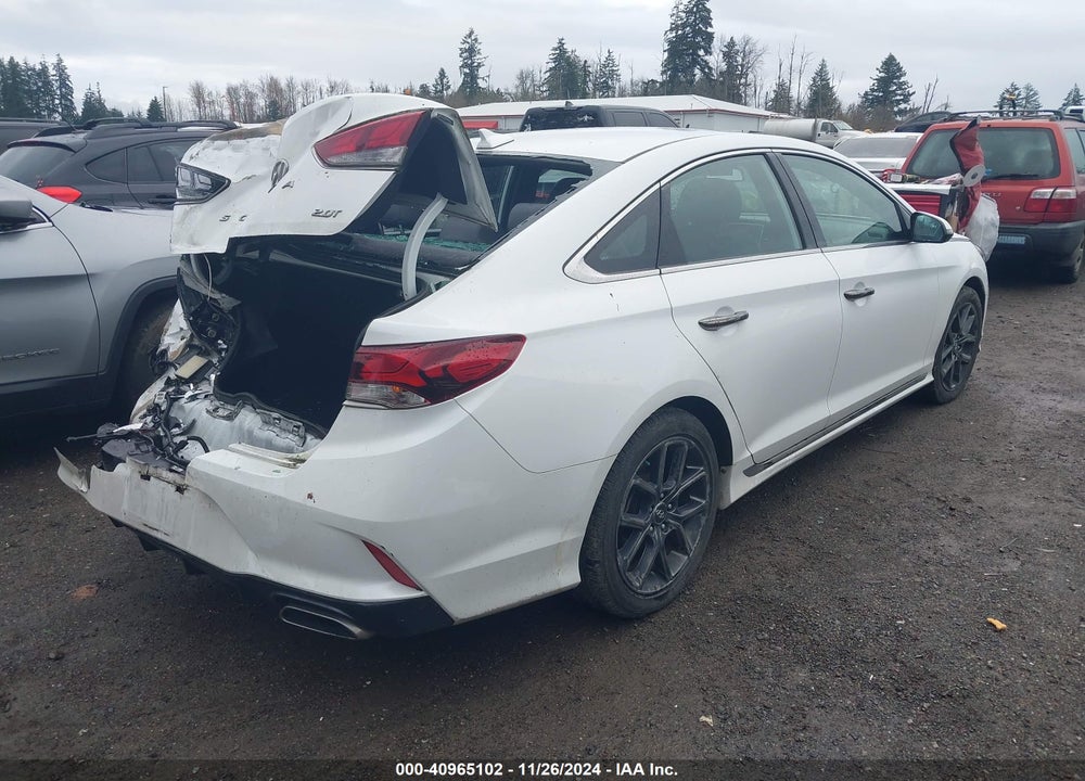 2018 HYUNDAI SONATA SPORT 2.0T VIN: 5NPE34AB6JH660634