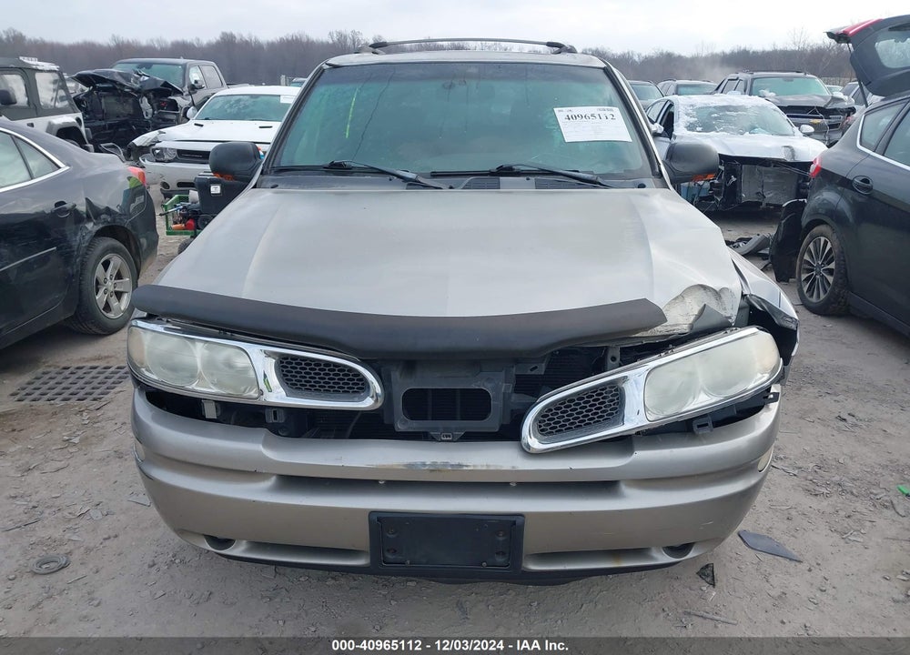 2002 OLDSMOBILE BRAVADA VIN: 1GHDT13S922280840