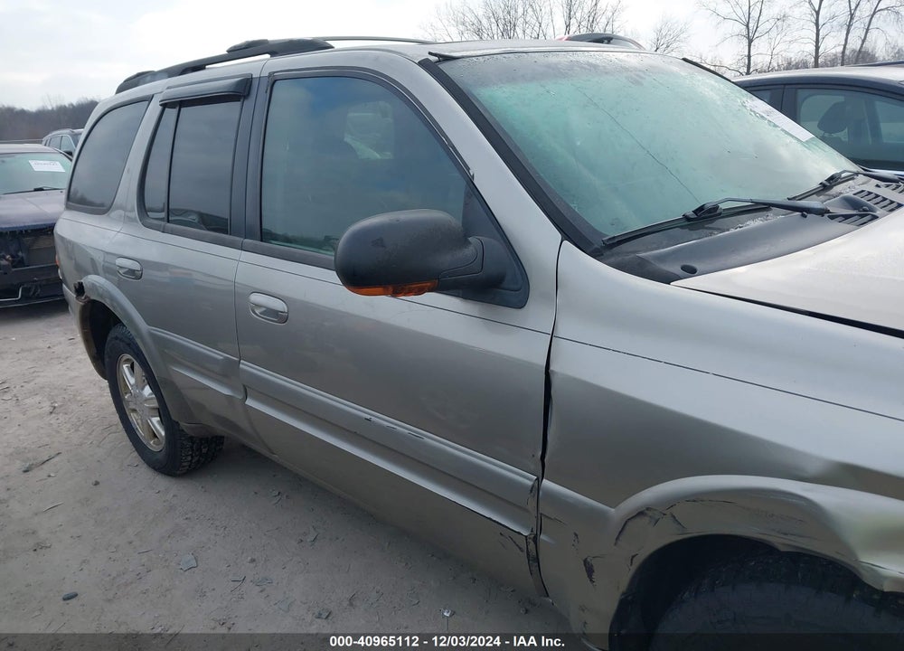 2002 OLDSMOBILE BRAVADA VIN: 1GHDT13S922280840