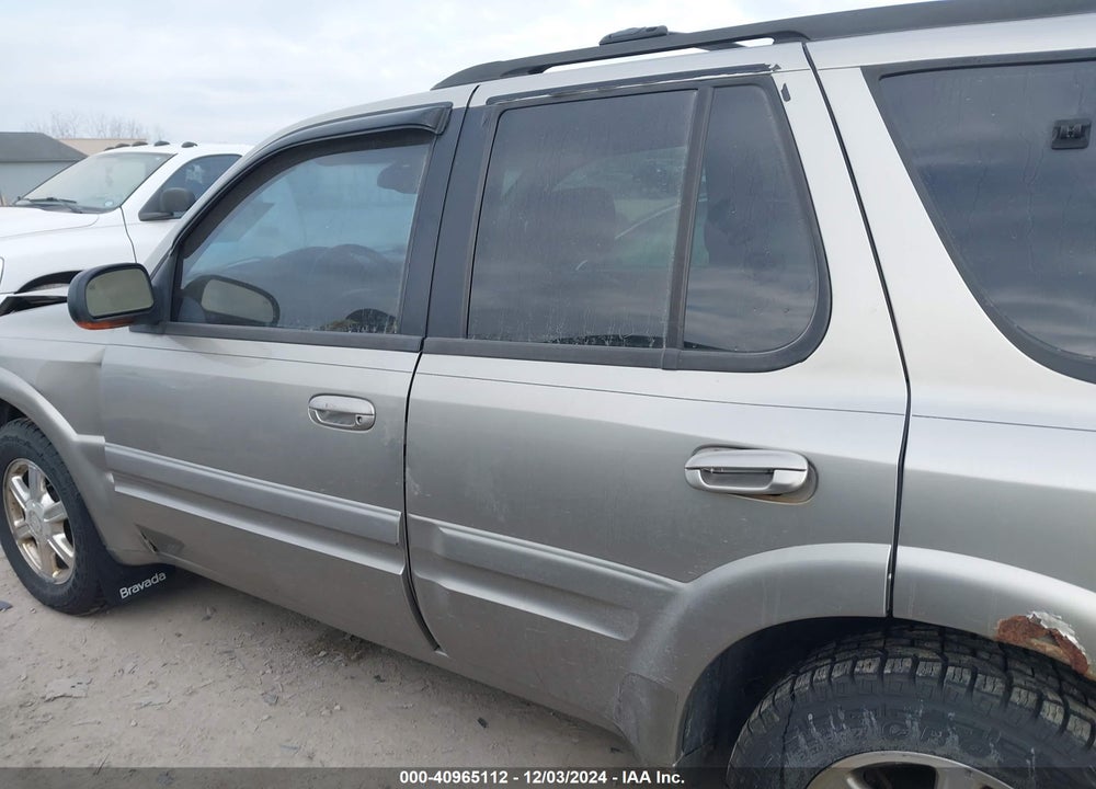 2002 OLDSMOBILE BRAVADA VIN: 1GHDT13S922280840