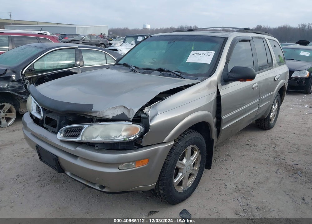 2002 OLDSMOBILE BRAVADA VIN: 1GHDT13S922280840