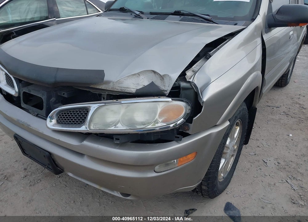 2002 OLDSMOBILE BRAVADA VIN: 1GHDT13S922280840