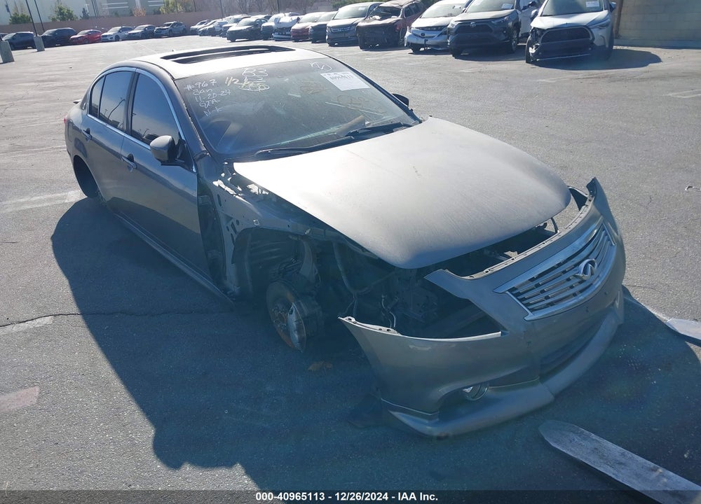 2013 INFINITI G37 JOURNEY VIN: JN1CV6AP7DM716750