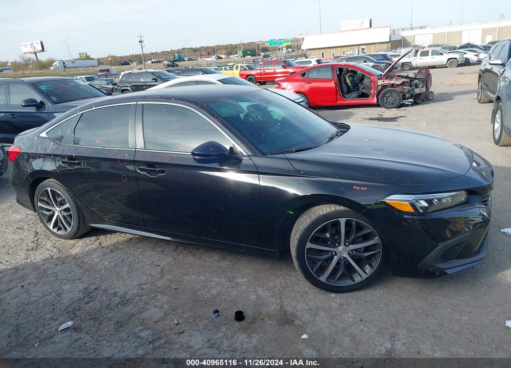 2022 HONDA CIVIC TOURING VIN: 2HGFE1F91NH300500