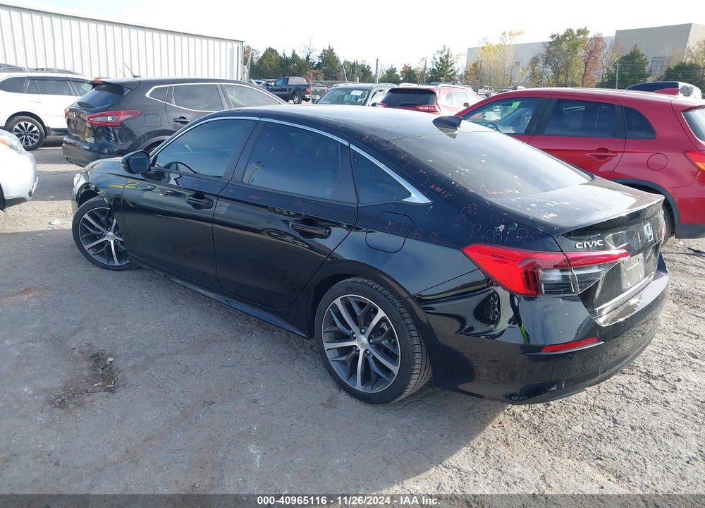 2022 HONDA CIVIC TOURING VIN: 2HGFE1F91NH300500