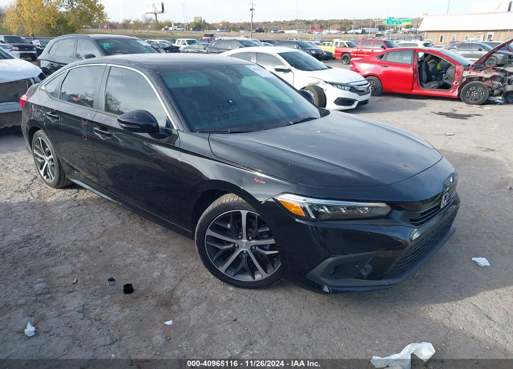 2022 HONDA CIVIC TOURING VIN: 2HGFE1F91NH300500